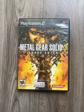 Metal Gear Solid 3: Snake Eater for PlayStation 2 Manual Included